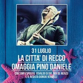 Recco celebra il mito di Pino Daniele tra musica e ricordi: da oggi aperte le prenotazioni per la serata speciale