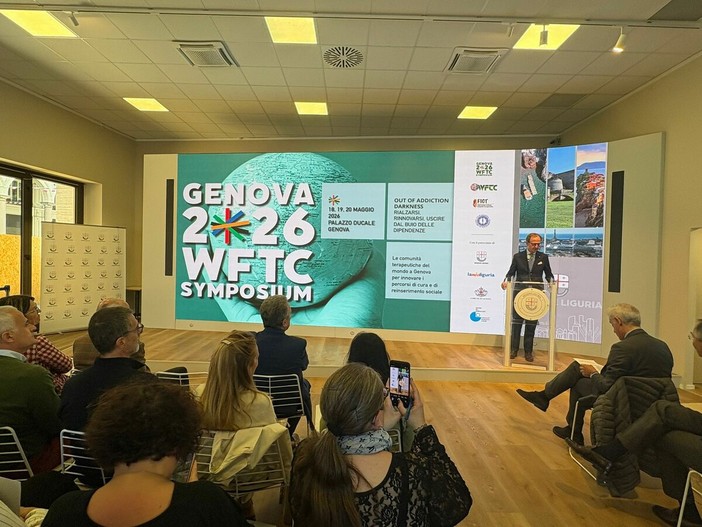 Genova capitale mondiale della lotta alle dipendenze: a Palazzo Ducale nasce la "Carta 2026"
