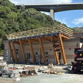 I lavori per il secondo forno crematorio di Staglieno