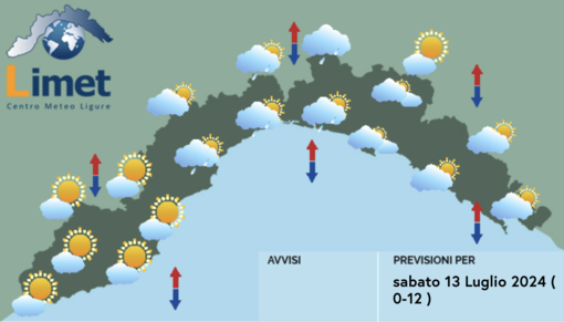 Meteo, annuvolamenti su tutta la Liguria Meteo, annuvolamenti su tutta la Liguria