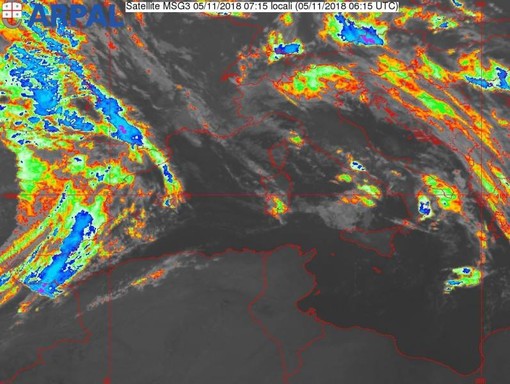 Meteo: ancora pioggia da oggi fino al 9 novembre Meteo: ancora pioggia da oggi fino al 9 novembre