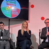 Fratoianni e Bonelli a Genova per la ‘prima’ di Silvia Salis: “Bella candidatura, ottima coalizione”