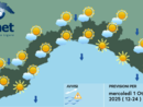Meteo, al mattino cielo parzialmente nuvoloso su gran parte della Regione