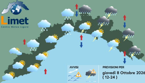 Meteo, al mattino precipitazioni diffuse su gran parte della Liguria Meteo, al mattino precipitazioni diffuse su gran parte della Liguria