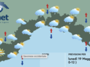 Meteo, tempo variabile sulla nostra regione con nuvolosità sparsa e locali piovaschi