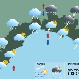 Meteo, al mattino precipitazioni diffuse su gran parte della Liguria