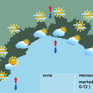 Meteo, scirocco in rinforzo sul Genovese: possibili raffiche oltre i 40 km/h Meteo, scirocco in rinforzo sul Genovese: possibili raffiche oltre i 40 km/h