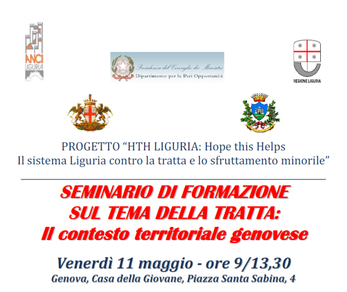 Casa della Giovane: seminario sulla tratta di donne in Liguria