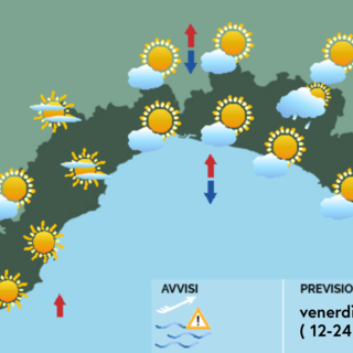 Meteo, al mattino probabili rovesci e qualche temporale nelle aree interne del centro-levante