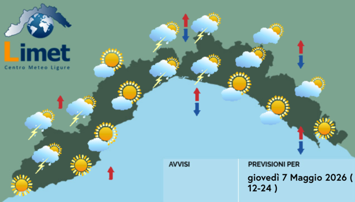 Meteo, al mattino cieli nuvolosi e possibili precipitazioni