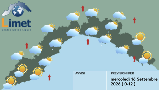 Meteo, aumento della nuvolosità e possibili rovesci sul settore centrale della regione Meteo, aumento della nuvolosità e possibili rovesci sul settore centrale della regione