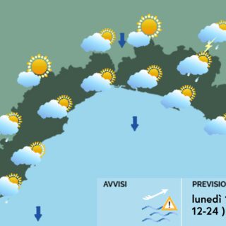 Meteo, rovesci e temporali sparsi: temperature in calo