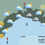 Meteo, cieli in prevalenza nuvolosi sulla Liguria a parte qualche sporadica schiarita