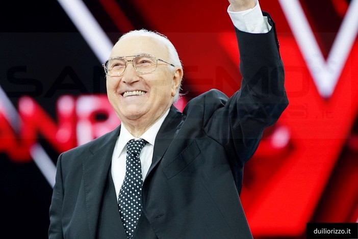 La Liguria di Pippo Baudo: presentò il Festival per tredici volte, nessuno come lui