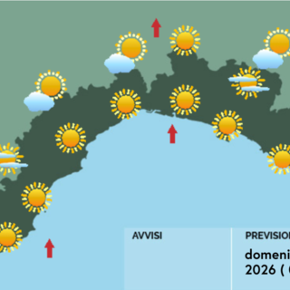 Meteo, caldo intenso e sole su tutta la Liguria