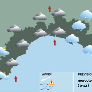 Meteo, giornata da allerta gialla: temporali su tutta la Liguria