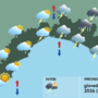 Meteo, temporali forti sulla Liguria: rischio nubifragi