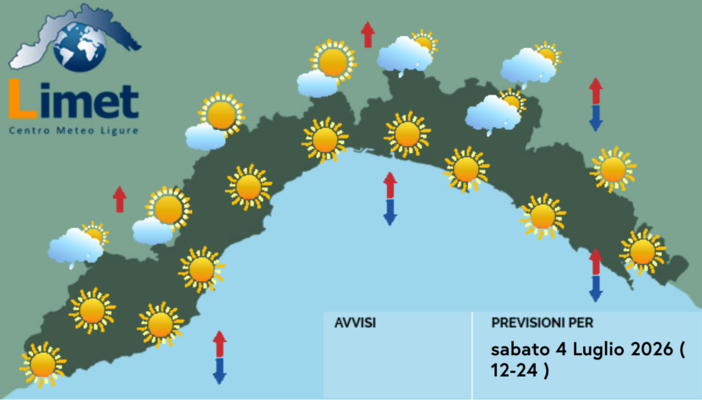 Meteo, al mattino cieli sereni su tutta la Liguria Meteo, al mattino cieli sereni su tutta la Liguria