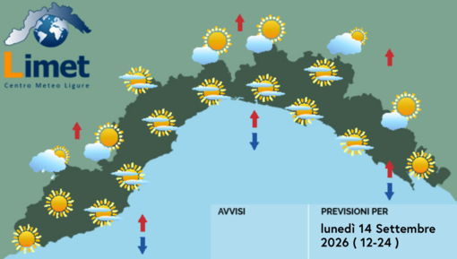 Meteo, al mattino cieli sereni su tutta la Liguria Meteo, al mattino cieli sereni su tutta la Liguria