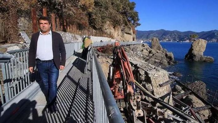 Riapre la strada per Portofino, la soddisfazione del consigliere regionale Senarega Riapre la strada per Portofino, la soddisfazione del consigliere regionale Senarega