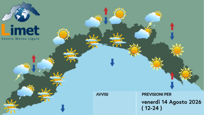 Meteo, al mattino cielo sereno su tutta la Liguria Meteo, al mattino cielo sereno su tutta la Liguria
