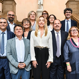 Silvia Salis con la sua giunta