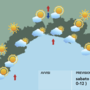 Meteo, ancora caldo e afa sulla Liguria, con nubi basse sulla costa e possibili temporali nell’entroterra