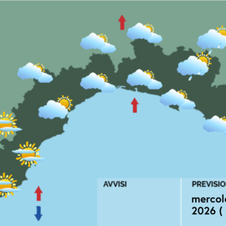 Meteo, nuvolosità compatta con possibili deboli rovesci già dal mattino