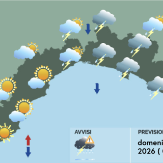 Meteo, temporali sul centro levante accompagnati da colpi di vento e possibili grandinate