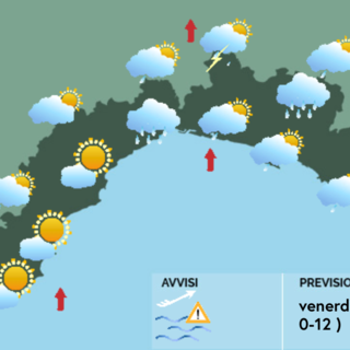 Meteo, al mattino possibili temporali tra Val Polcevera e Valle Scrivia
