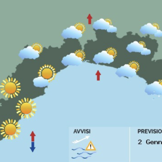 Meteo, torna il sole a Ponente, ancora qualche nuvolosità a Levante Meteo, torna il sole a Ponente, ancora qualche nuvolosità a Levante