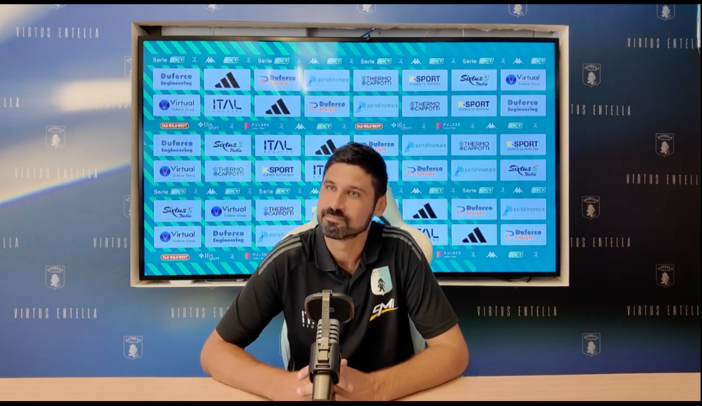 Screenshot video Facebook VIRTUS ENTELLA Screenshot video Facebook VIRTUS ENTELLA