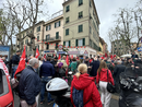 La manifestazione a Sestri Ponente