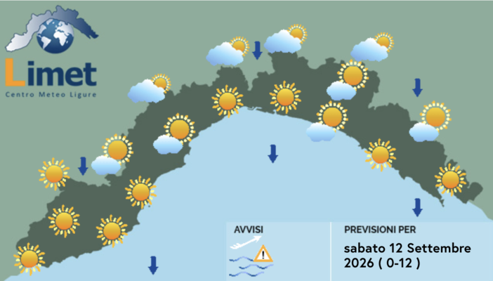 Meteo, nuova rimonta dell’alta pressione: tempo soleggiato fino a lunedì