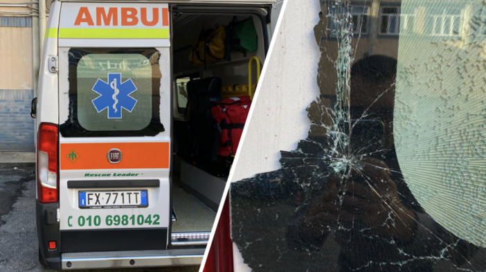 Ambulanza presa a pietrate, militi ostacolati mentre soccorrevano un paziente colpito da ictus Ambulanza presa a pietrate, militi ostacolati mentre soccorrevano un paziente colpito da ictus