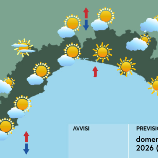 Meteo, al mattino nuvolosità sparsa sul genoveseto occidentale