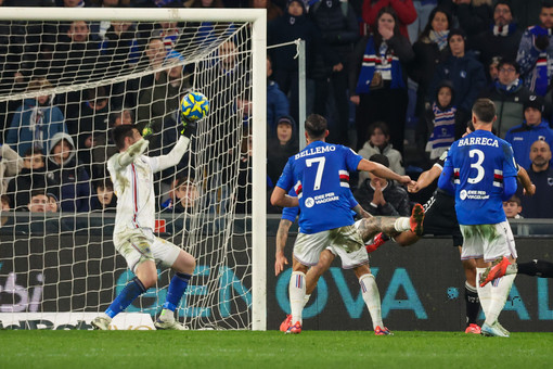 La parata di Ghidotti al 94' su Aurelio (Foto di Gabriele Siri)