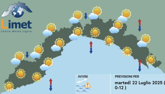 Meteo, dopo le piogge torna il sole: giornata di cieli sereni al mattino, con qualche velatura nel pomeriggio