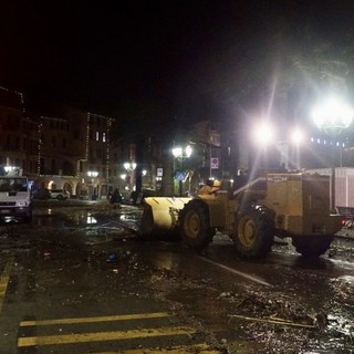Santa Margherita Ligure, il punto della situazione dopo 24 ore di maltempo mentre il mare torna lentamente alla normalità (FOTO)