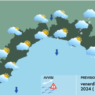 Meteo, al mattino attese piogge diffuse e forti raffiche di vento Meteo, al mattino attese piogge diffuse e forti raffiche di vento