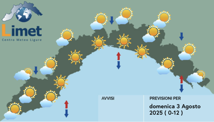 Meteo, rinforza l'anticiclone: sulla Liguria condizioni di maggiore stabilità Meteo, rinforza l'anticiclone: sulla Liguria condizioni di maggiore stabilità