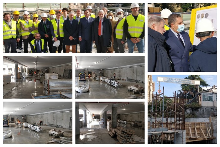 San Martino, a marzo il restyling di largo Benzi sarà completo, in arrivo 420 posti auto a pagamento (FOTO  e VIDEO)