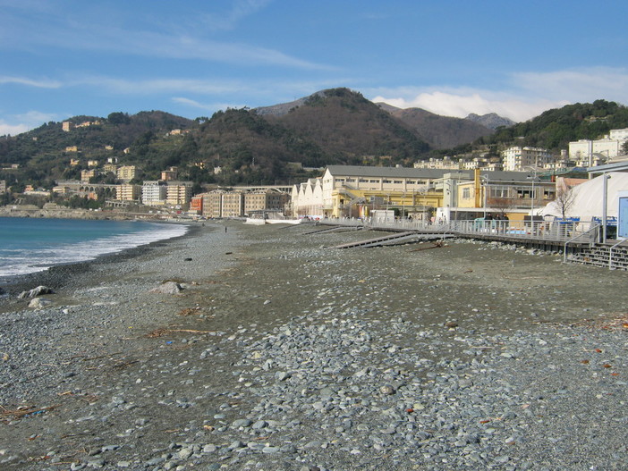 Voltri, domani pomeriggio via ai lavori in spiaggia Voltri, domani pomeriggio via ai lavori in spiaggia