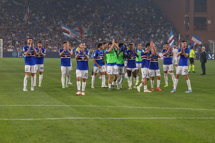 Sampdoria al lavoro a Bogliasco, niente partenza per il mini-ritiro a Trigoria: attesa per la decisione sul rinvio del playout Sampdoria al lavoro a Bogliasco, niente partenza per il mini-ritiro a Trigoria: attesa per la decisione sul rinvio del playout