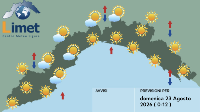 Meteo, una domenica soleggiata e con temperature in aumento Meteo, una domenica soleggiata e con temperature in aumento