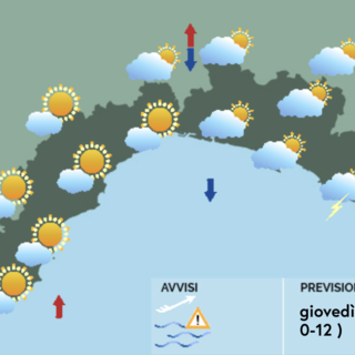 Meteo, temperature in diminuzione su tutta la Liguria