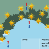 Meteo, cieli sereni su tutta la Liguria