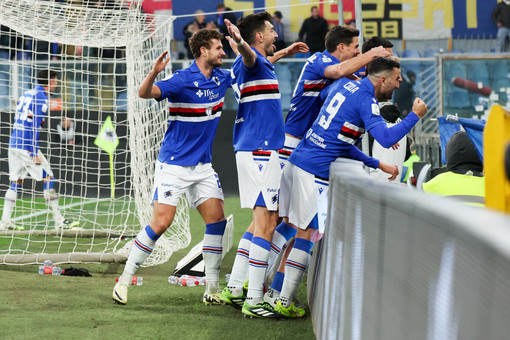 Sampdoria, adesso c'è anche la matematica: un gol di Abildgaard piega il SudTirol e regala la salvezza ai blucerchiati