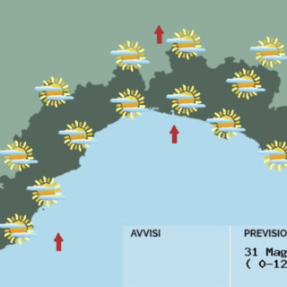 Meteo, tempo stabile e soleggiato. In serata aumenta la nuvolosità