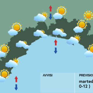 Meteo, nuvolosità compatta sulla costa tra Genovese e Savonese: schiarite nel pomeriggio